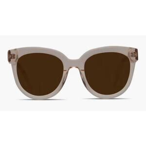 Amelia E. Quest 32-000459 FULL RIM FRAME EYEGLASSES CLEAR/BEIGE 51-21